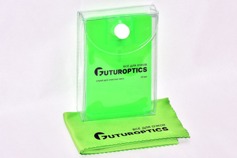 Cпрей FUTUROPTICS с салфеткой 20ml